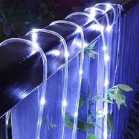 iluminacion solar para exteriores cadena de luces led luces de jardin 10 m