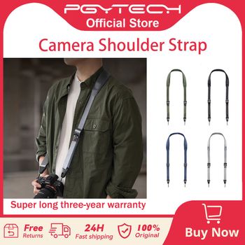 Correa de hombro para cámara PGYTECH, hebillas de liberación rápida, correa de cuello mejorada para fotógrafos, correas de cámara para Canon Sony DSLR/SLR