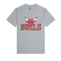 camiseta chicago bulls nba tip off de new era en gris