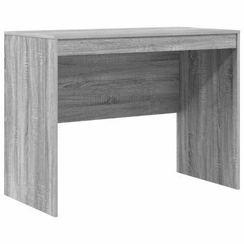 Escritorio Gris Sonoma 100 X 50 X 76 Cm Vidaxl