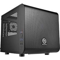 thermaltake core v1 cubo negro carcasa de ordenado