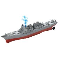 803 barco rc de 24g modelo de portaaviones militar con control remoto lancha yate de alta velocidad juguete acuatico el