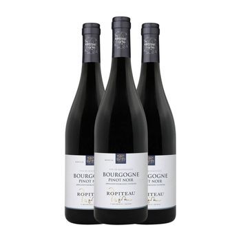 Ropiteau Frères Vino Tinto Bourgogne 75 Cl 12% Vol. (pack De 3 Unidades)
