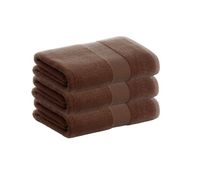 pack 3 toallas chocolate ducha de algodon donegal 70x140 cm algodon 100 de 500grm2 de calidad con secado extra-rapido y de tendencia para primavera-verano