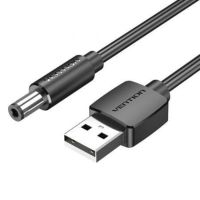 cable de alimentacion vention ceybd usb-a a dc 55mm 50cm negro 5v