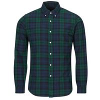 polo ralph lauren camisa manga larga camisa de corte recto en oxford para hombre
