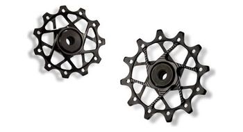 Par de pinones de desviador garbaruk para shimano 11v negro