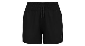 Pantalon corto zeroweight 4   negro para mujer odlo