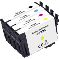 cartucho de tinta renkforce compatible epson 603xl xl negro cian magenta