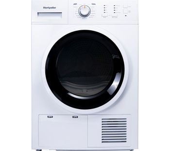 MONTPELLIER MCD8W 8 kg Condenser Tumble Dryer - White, White