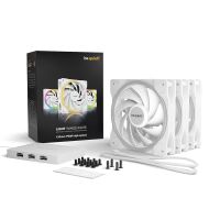 be quiet light wings white pwm high speed pack de 3 ventiladores 120mm blancos