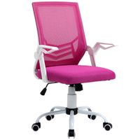 vinsetto silla de oficina ergonomica giratoria con altura ajustable reposabrazos abatible soporte lumbar y respaldo transpirable   aosom espana