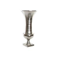 jarron aluminio 285x285x615 copa plateado