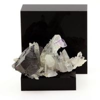 wolframite quartz fluorite - piedra natural de china yaogangxian provincia de hunan - coleccion mineral rara  2968 cts - certificado de