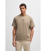 boss para hombre 50519368 camiseta casual marron xl algodon manga corta