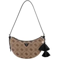 guess bandolera bolso bandolera katie logo lattenegro para mujer