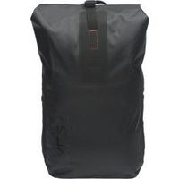 new looxs mochila varo racktime 22l impermeable nylon negro con reflectantes 50x29x15 cm