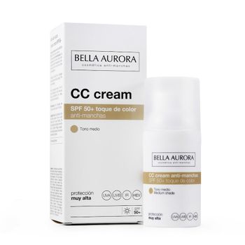 Bella Aurora - SPF50 Bb cream y cc cream 30 ml 201 - MEDIUM TONE