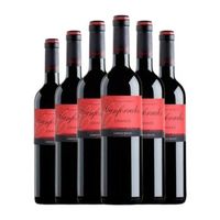 campos reales vino tinto canforrales la crianza 75 cl 14 vol pack de 6 unidades