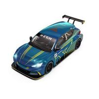 coche scalextric cupra e-racer fia etouring car world cup champion con luz en los faros 18x9x9cm u10450s300