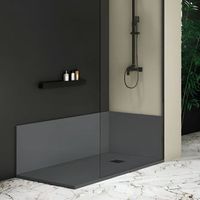 panel de revestimiento pared nexo antracita  100x130 cm