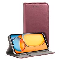 cool funda flip cover liso burgundy para xiaomi redmi 13c13c 5gpoco c65