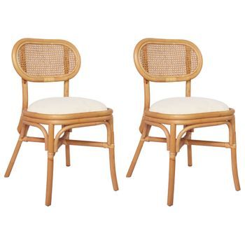 Rogal Sillas De Comedor 2 Unidades Lino Rogal