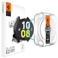 protector de pantalla spigen para samsung galaxy watch 6 44mm vidrio templado
