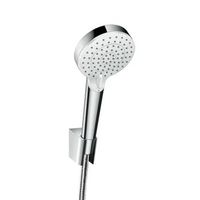 set de soporte de ducha hansgrohe crometta vario ecosmart con flexo de ducha 160 cm 26694400