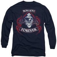 bon jovi camiseta manga larga forever para mujer