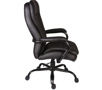 Goliath B991 Leather Reclining Executive Office Chair - Black, Black