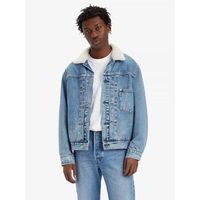 levis chaquetas a4080 0004 - lined type trucker-thats a myth lined para hombre