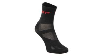 Neatt 7 5cm calcetines negro   rojo