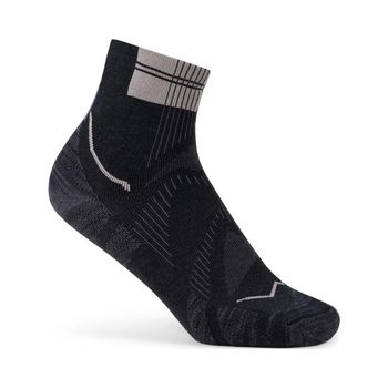 Buff Coolnet Quarter  Calcetines para correr Unisex-negro