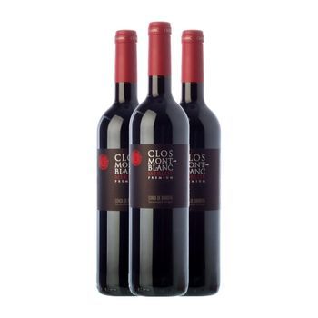 Clos Montblanc Vino Tinto Únic Conca Crianza 75 Cl 14.5% Vol. (pack De 3 Unidades)