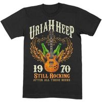 uriah heep tops y camisetas still rocking para mujer