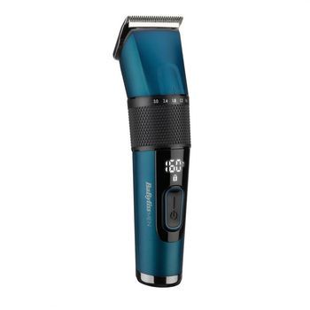 Babyliss Japanese Steel Digital Hair Clipper Negro, Verde Azulado