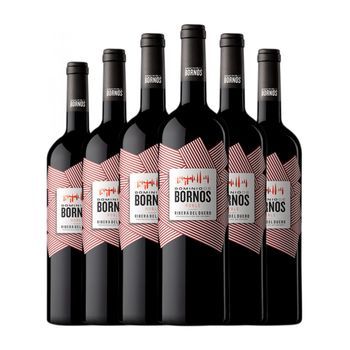 Palacio De Bornos Vino Tinto Dominio De Bornos Ribera Roble 75 Cl 14% Vol. (pack De 6 Unidades)