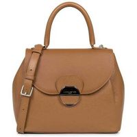 lancaster bolso de mano bolso de mano con solapa y cierre m pia camel para mujer