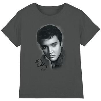 Elvis Presley Camiseta Gray Portrait para niña