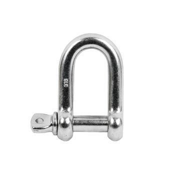 Grillete Recto Galvanizado Medida:42 D:42 Carga Kg:6000