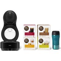 by krups lumio kp130841 coffee machine travel kit - black black