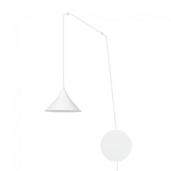 Aplique de pared cerremo blanco