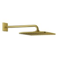 ducha mural con brazo 422 mm 1 chorro grohe rainshower mono 310 cube gold 26564gn0