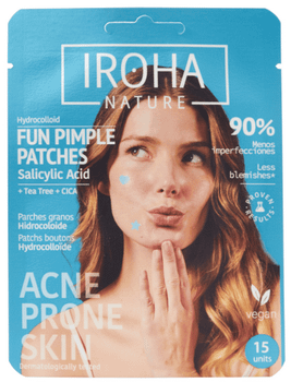 Iroha Nature Parches Granos Fun 15 uds