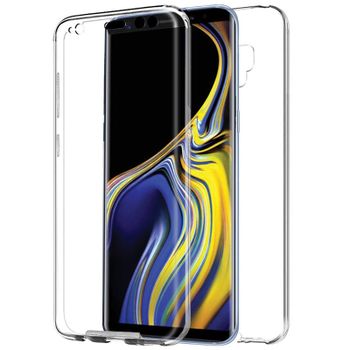 Funda Silicona 3D Transparente Trasera y Delantera para Samsung Galaxy Note 9