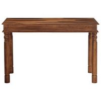 mesa de comedor  mesa de cocina madera maciza de acacia 120x60x77 cm