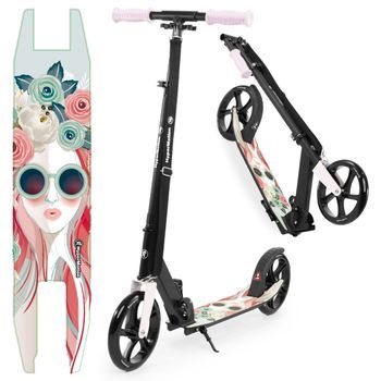 Patinete Urbano Plegable 200 Mm Niños +7 Años Adultos Hasta 100 Kg