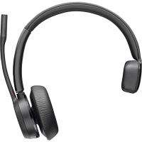 auriculares poly inalambricos bluetooth usb-c con microfono y color negro