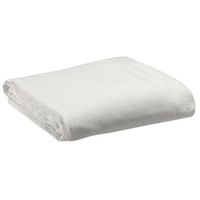 funda nordica zeff de lino blanco - 180x200 cm con puno de 30 cm